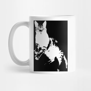 maggie on black bywhacky Mug